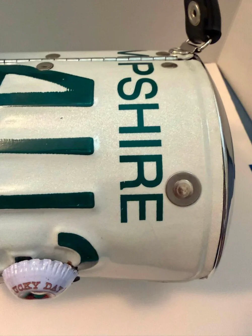 License Plate Purse Little Earth Handbag New Hampshire